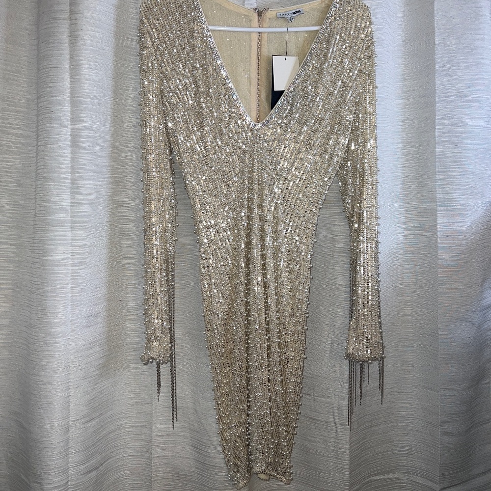 Pearl Mini Dress